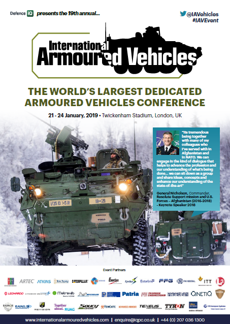 International Armoured Vehicles Conference International Armoured Vehicles Conference