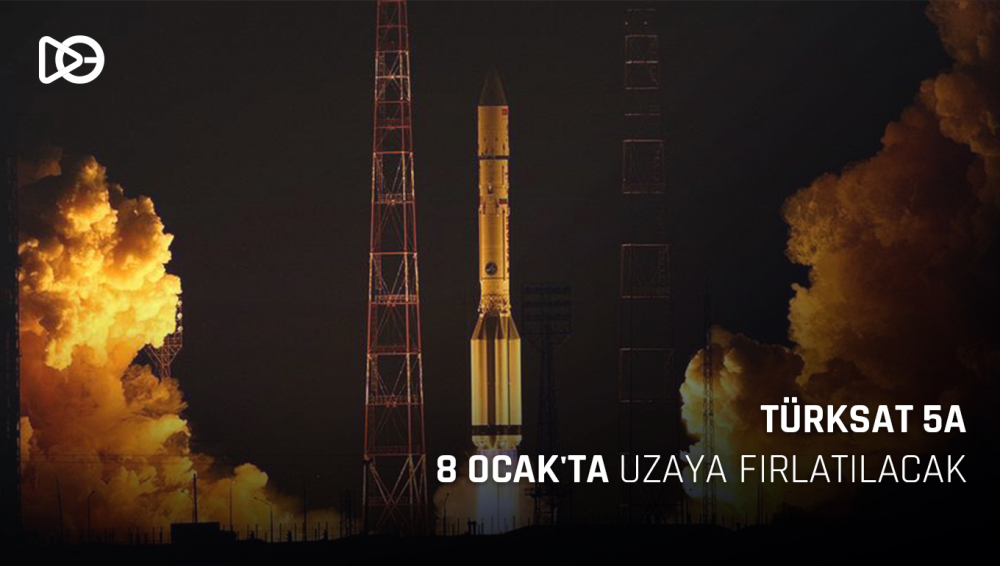 Türksat 5A, 8 Ocak'ta Uzaya Fırlatılacak!