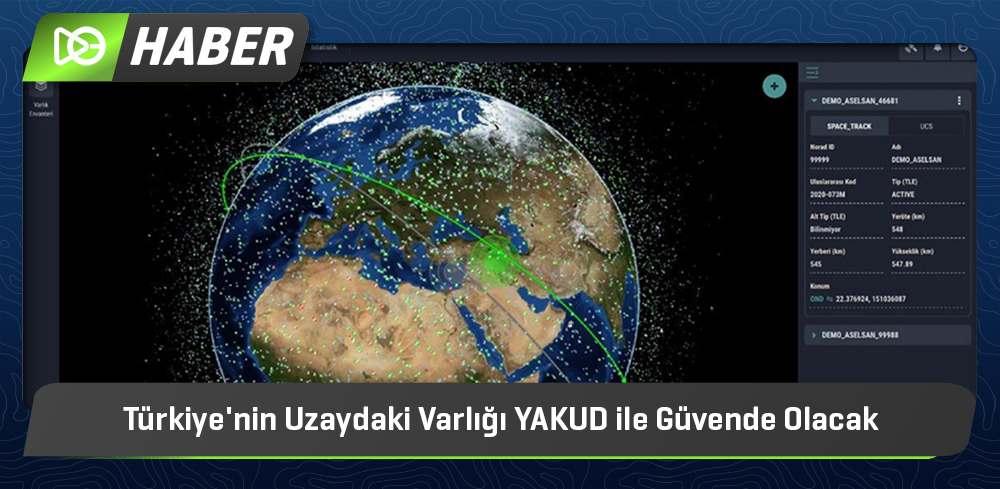 Türkiye'nin Uzaydaki Varlığı YAKUD ile Güvende Olacak