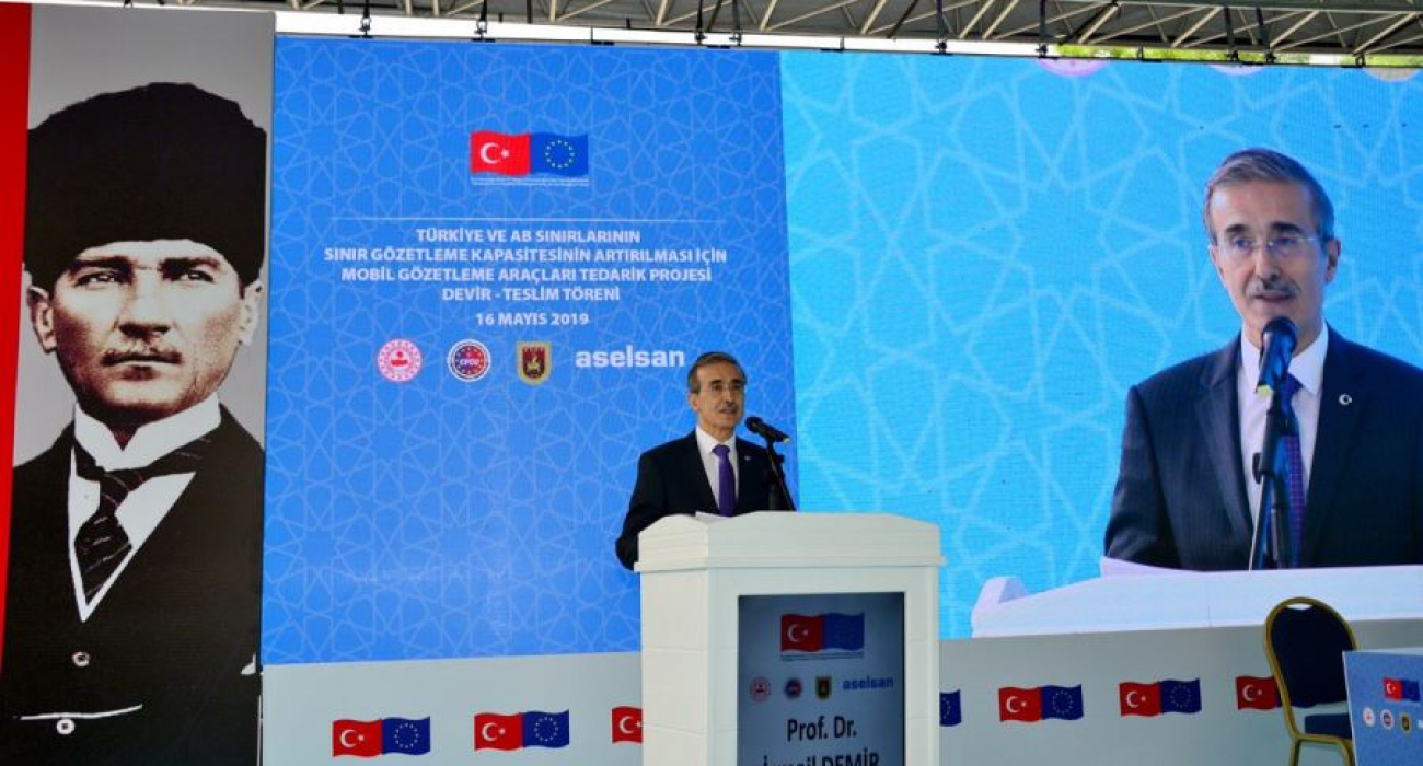 Ateş Mobil Sınır Güvenlik Sistemi’nin Devir- Teslimi Gerçekleştirildi