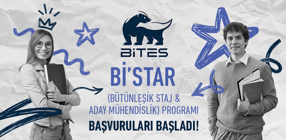 Bİ’STAR (BÜTÜNLEŞİK STAJ & ADAY MÜHENDİSLİK) PROGRAMI BAŞVURULARI BAŞLADI !